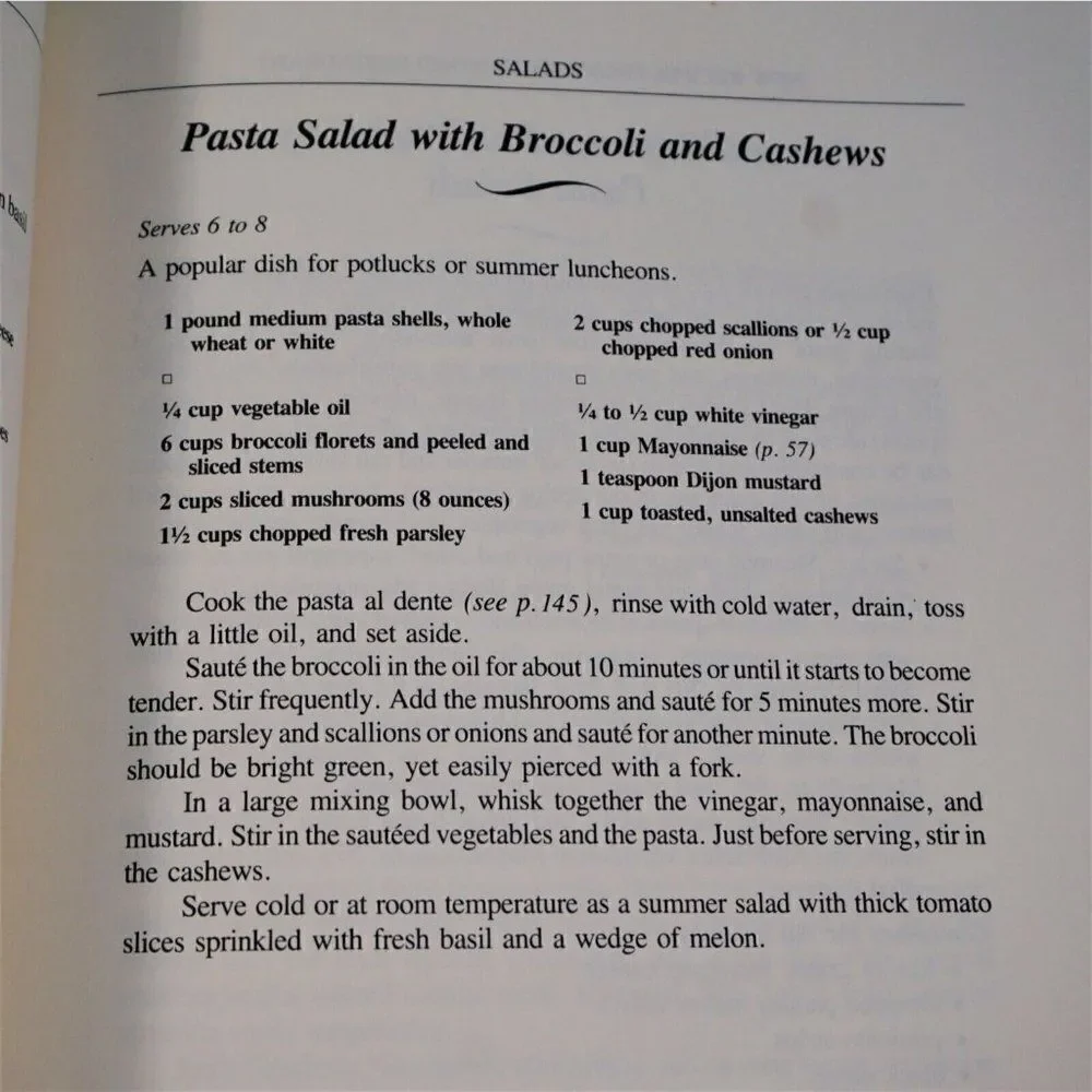 New Recipes from Moosewood Restaurant by Moosewood Collective 1987 Paperback